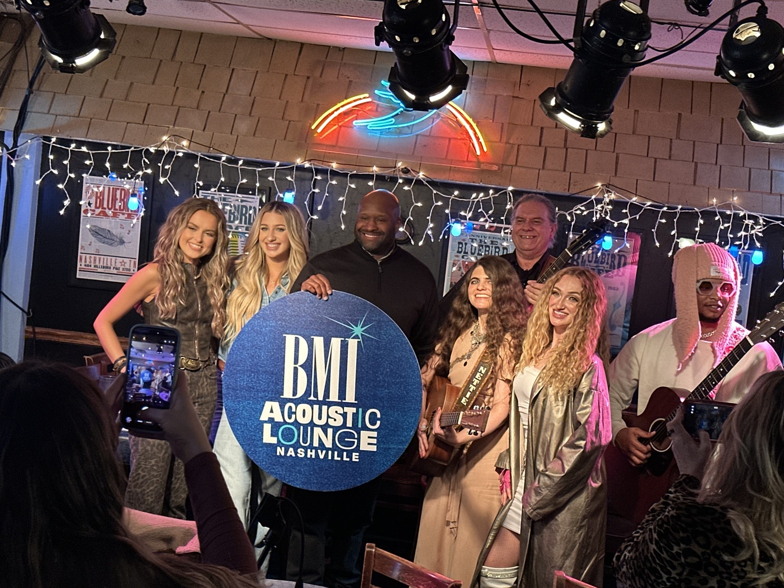 BMI Acoustic Lounge group photo